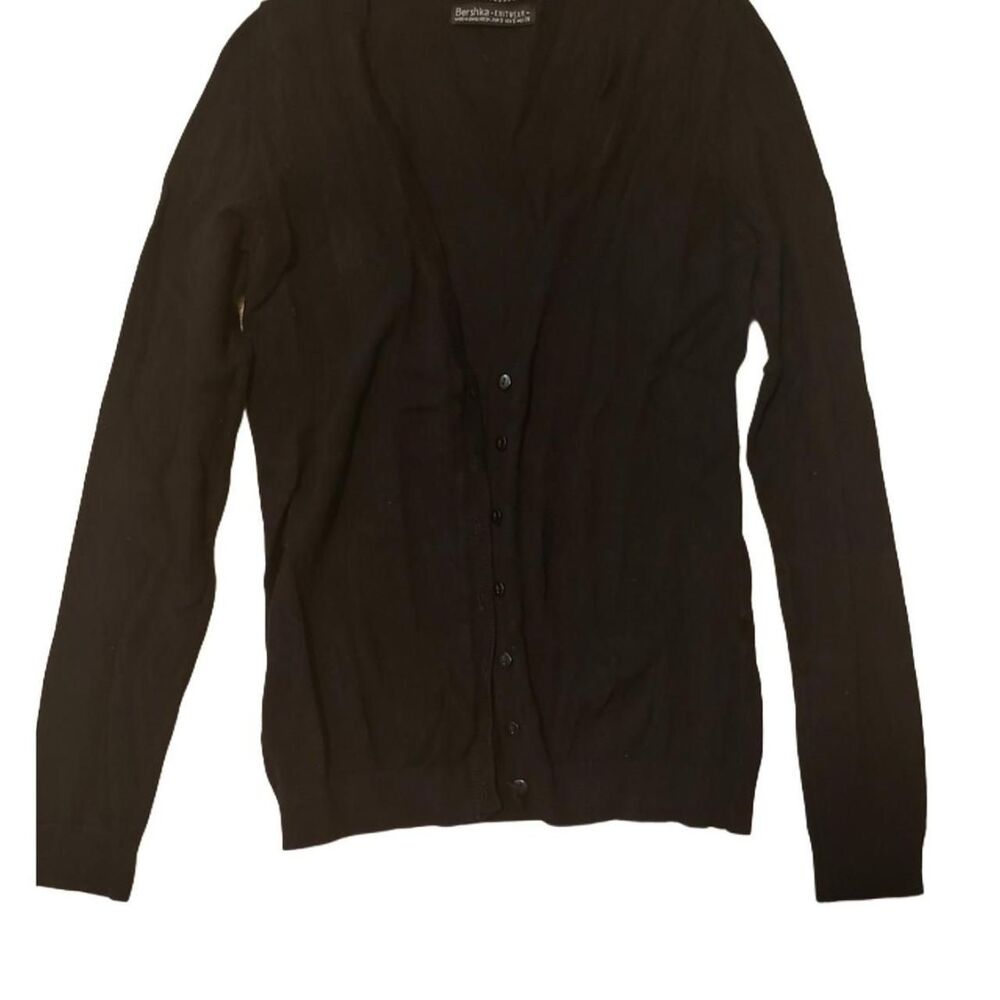 Bershka Women's Black Cardigan